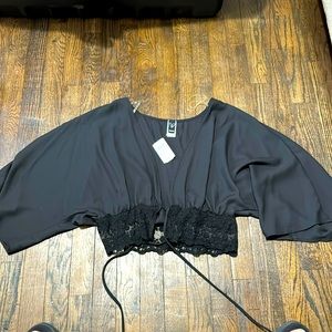NWT Black cover up
